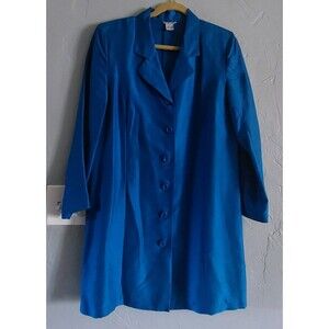 SILKS by I.S.C,tops Blouse Tunic, Button Down Women's Size S,100% Silk,pretty...